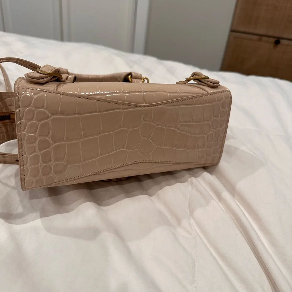 Balenciaga Neo Classic Crocodile Embossed
Mini Handbag - Picture 4 of 7